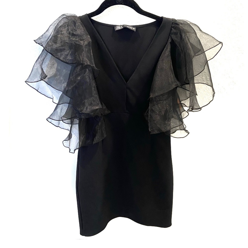 Zara Black Party Dress NWT